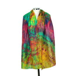 Colourful Silk Scarf – Tropical | Heron Design Studio